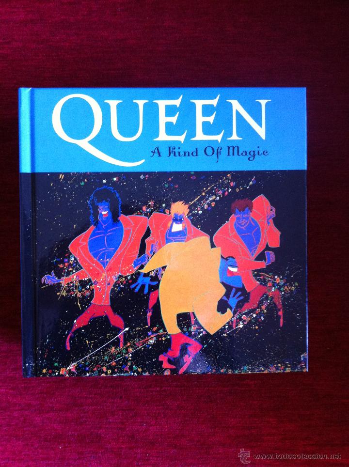 CDs de m&uacute;sica: CD - LIBRO QUEEN - A KIND OF MAGIC - Foto 1