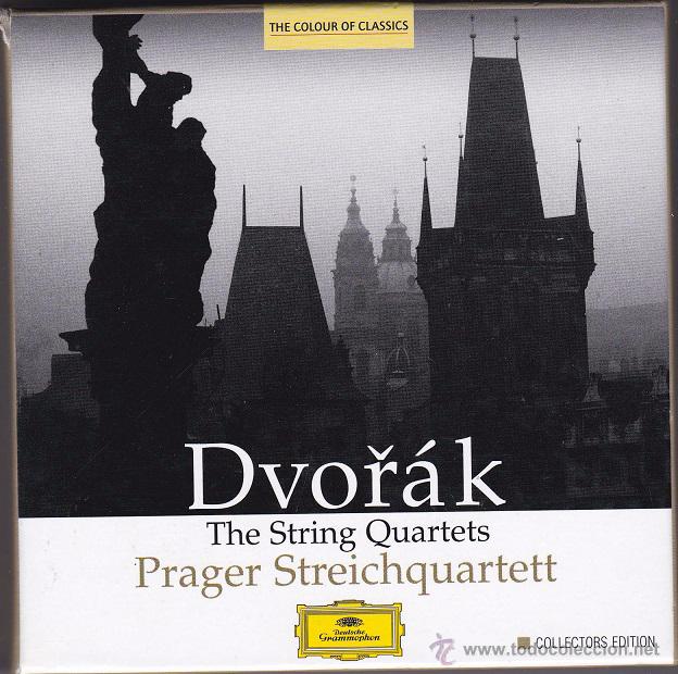 CDs de m&uacute;sica: Dvorak - The String Quartets - Prager Streichquartett - 9 CDs - Foto 1