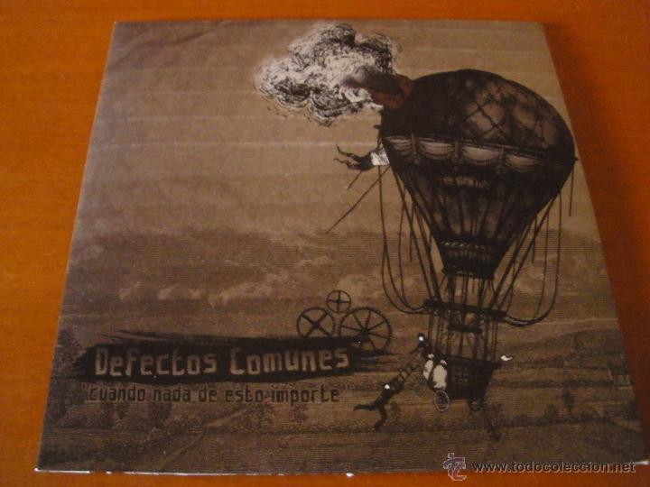 CDs de m&uacute;sica: Defectos Comunes : cuando nada de esto importe cd nuevo post harcore - Foto 1
