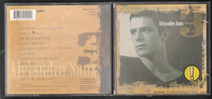 CDs de m&uacute;sica: ALEJANDRO SANZ.      CD-SOLESP-547 - Foto 1