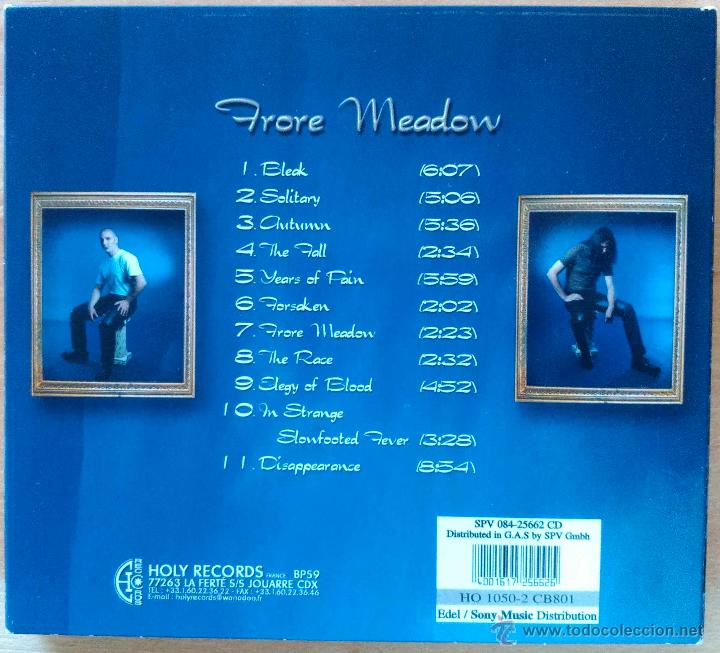 CDs de m&uacute;sica: YEARNING, FRORE MEADOW - CD DIGIPAK - Foto 2