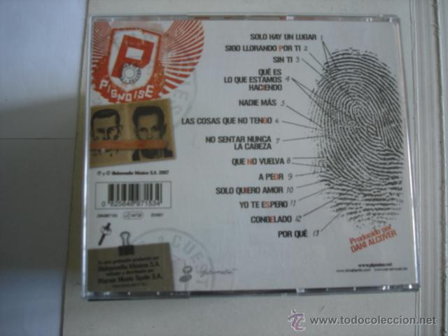 CDs de m&uacute;sica: PIGNOISE   CUESTION DE GUSTOS - Foto 2