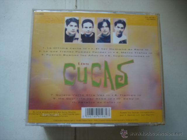 CDs de m&uacute;sica: LOS CUCAS   EL SER HUMANO ES RARO - Foto 2