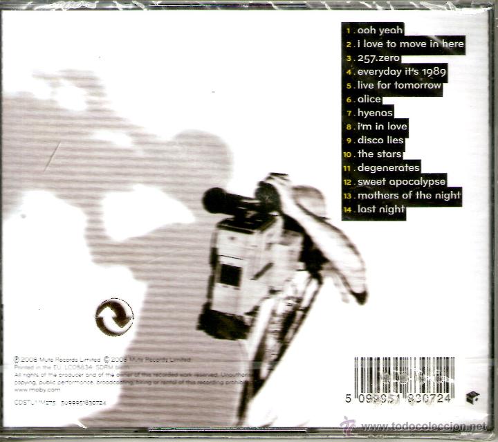 CDs de m&uacute;sica: MOBY - LAST NIGHT - Foto 2