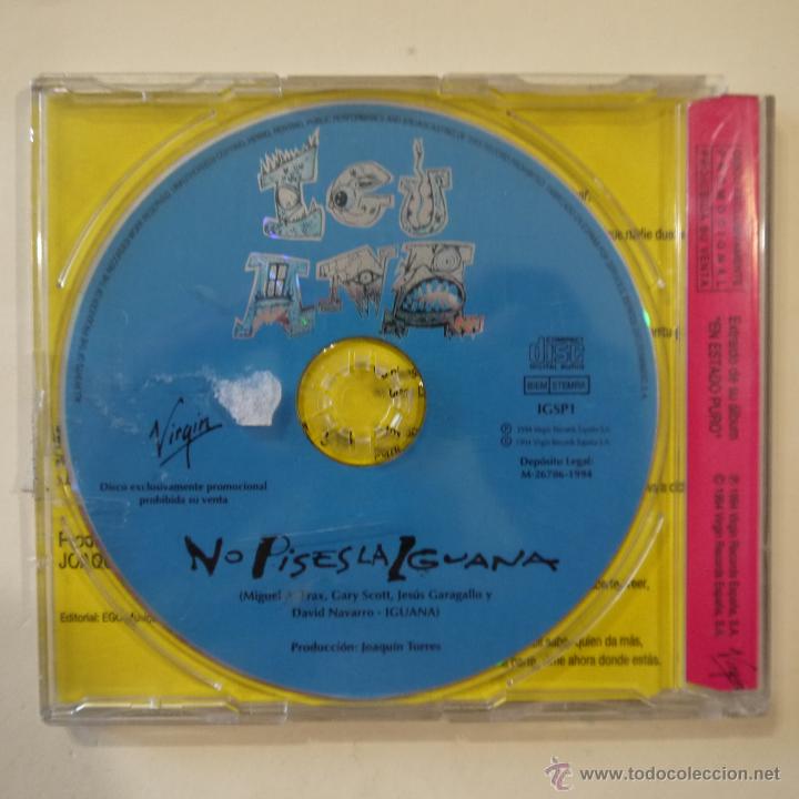 CDs de m&uacute;sica: IGUANA - NO PISES LA IGUANA - CD SINGLE 1994 - Foto 2