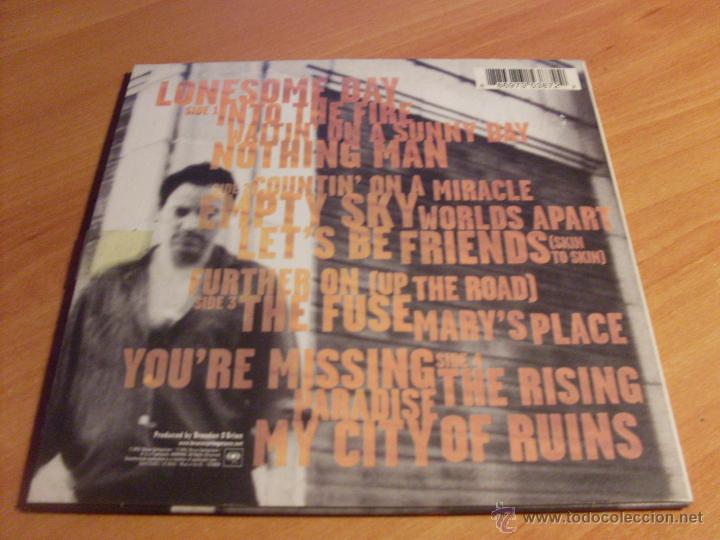CDs de m&uacute;sica: BRUCE SPRINGSTEEN (THE RISING) CD 15 TRACKS 2002 (CDIB26) - Foto 2