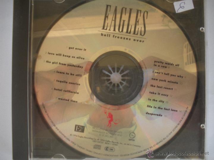 CDs de m&uacute;sica: MAGNIFICO CD DE - E A G L E S - HELL FREEZES OVER - - Foto 1