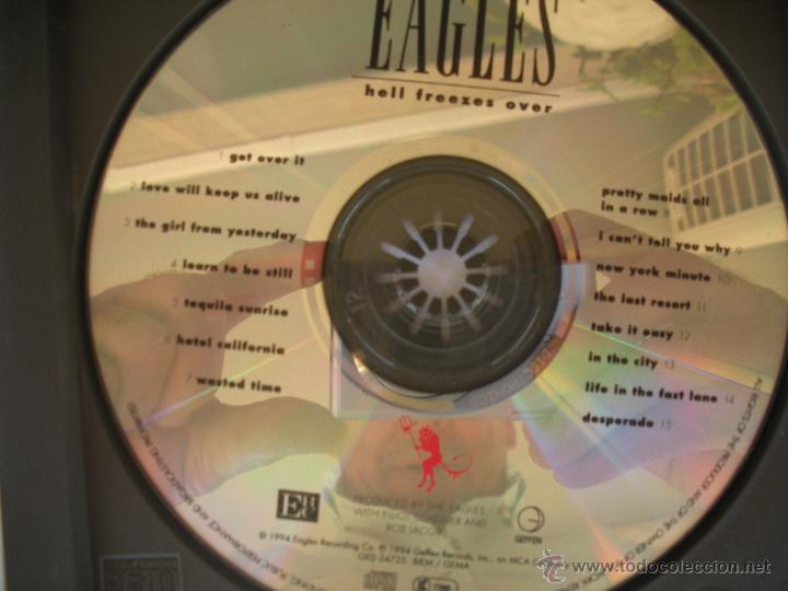 CDs de m&uacute;sica: MAGNIFICO CD DE - E A G L E S - HELL FREEZES OVER - - Foto 2
