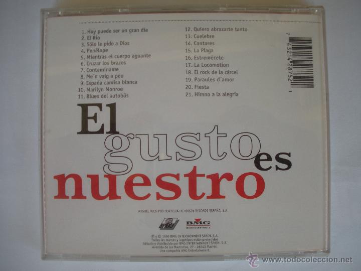 CDs de m&uacute;sica: MAGNIFICO CD DE - EL GUSTO ES NUESTRO - - Foto 2