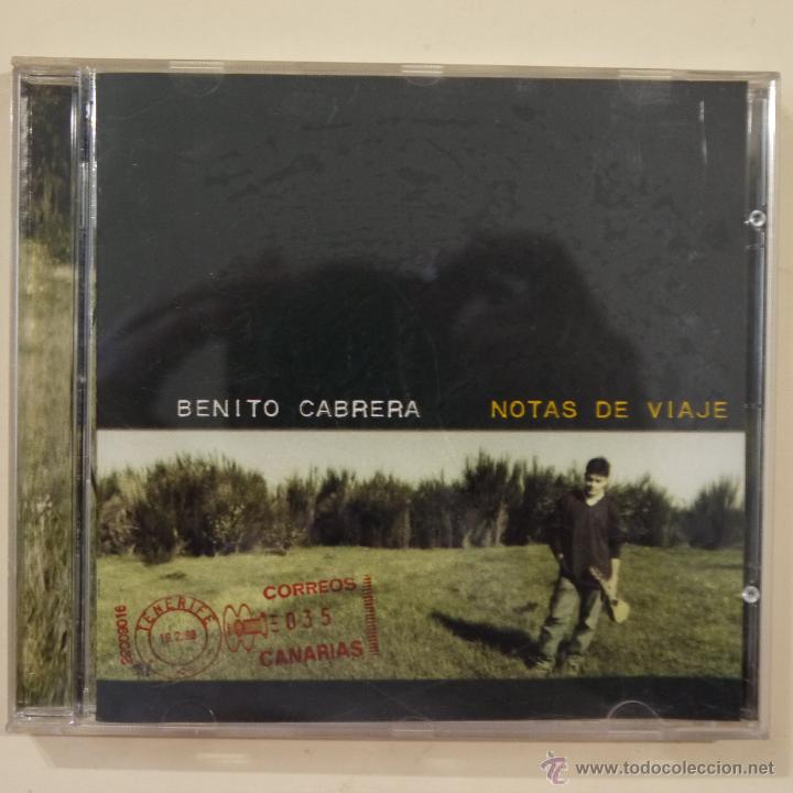 CDs de m&uacute;sica: BENITO CABRERA - NOTAS DE VIAJE - CD 1998 - Foto 1