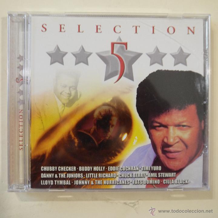 CDs de m&uacute;sica: SELECTION 5 ESTRELLAS - CHUBBY CHECKER, BUDDY HOLLY - CD - Foto 1