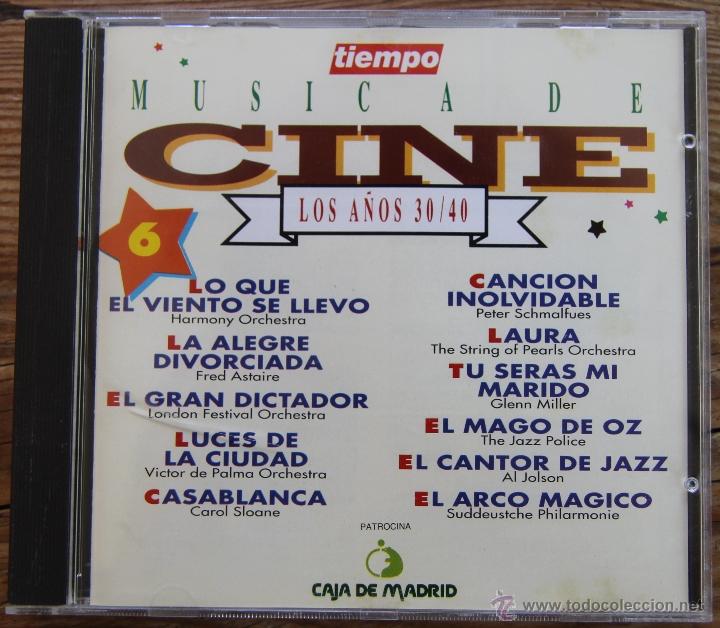 Música De Cine Peliculas Cd´s Nº 1 2 3 4 5 6 Comprar Cds De Música De Bandas Sonoras En 5934