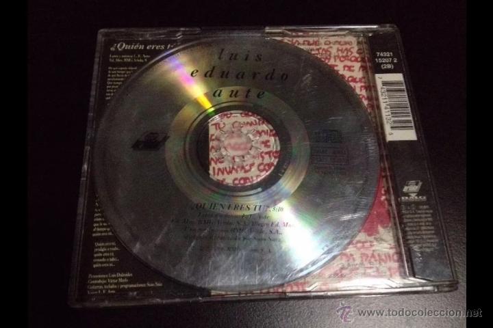 CDs de m&uacute;sica: LUIS EDUARDO AUTE - QUIEN ERES TU? - 1993 - CD SINGLE - Foto 2