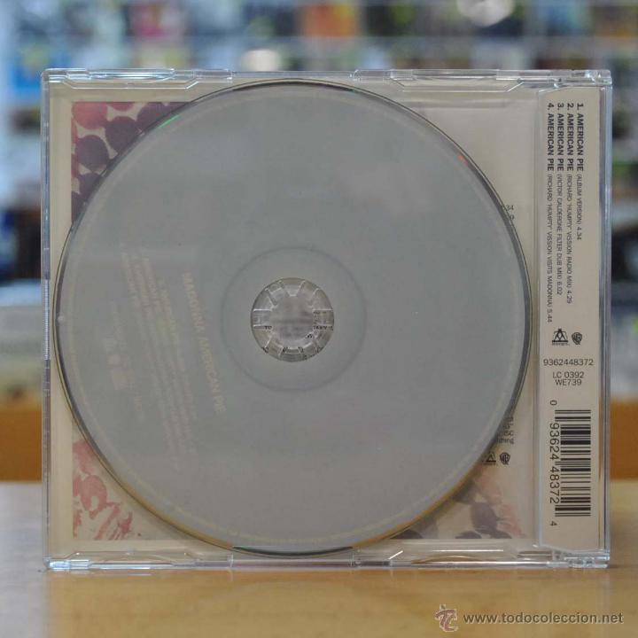CDs de m&uacute;sica: MADONNA - AMERICAN PIE - CD SINGLE - Foto 2