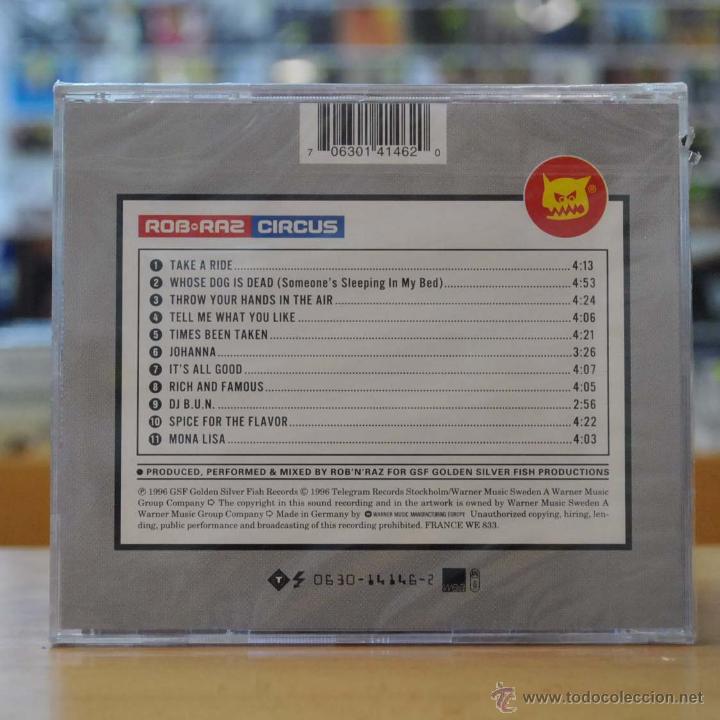 CDs de m&uacute;sica: RON N RAZ WITH D-FLEX - CIRCUS - CD - Foto 2