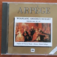 CDs de Música: WOLFGANG AMADEUS MOZART: SINFONIAS NUMERO 40 Y 41 – ORQUESTA FESTIVAL MOZART - CD ARPEGE ARPEGIO. Lote 49243429