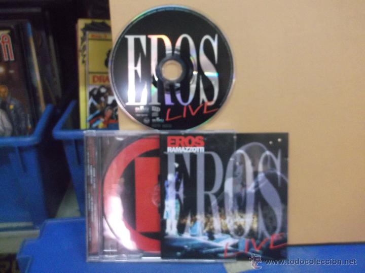 CDs de m&uacute;sica: CD, EROS RAMAZZOTTI , LIVE - Foto 1
