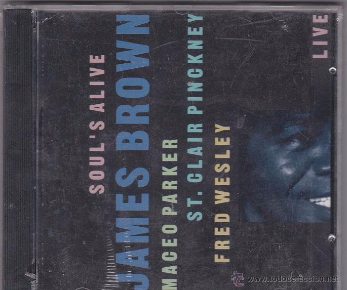 CDs de m&uacute;sica: James Brown - Maceo Parker - F. Wesley - ST. Clair Pinckney - Live - Precintado