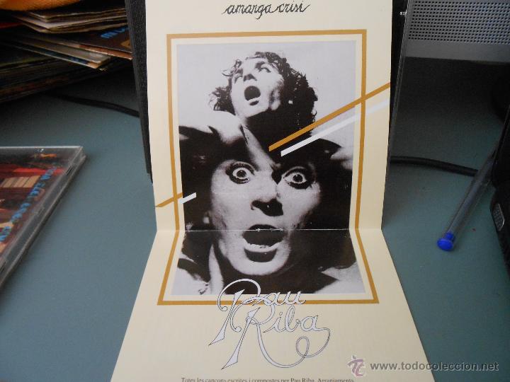 CDs de m&uacute;sica: PAU RIBA - AMARGA CRISI - Foto 2
