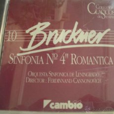 CDs de Música: MAGNIFICO CD - COLECCION DE CLASICOS DE SIEMPRE -Nº-10- BRUCKNER -
