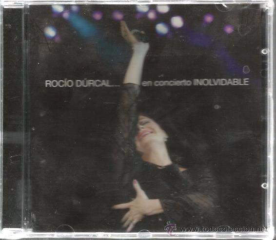 CDs de m&uacute;sica: CD ROCIO DURCAL : EN CONCIERTO - INOLVIDABLE - Foto 1