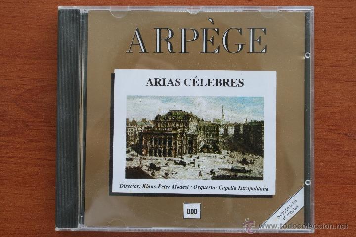 CD di Musica: ARIAS CELEBRES: ORQUESTA CAPELLA ISTROPOLITANA DIRECTOR MODEST - CD ARPEGE ARPEGIO