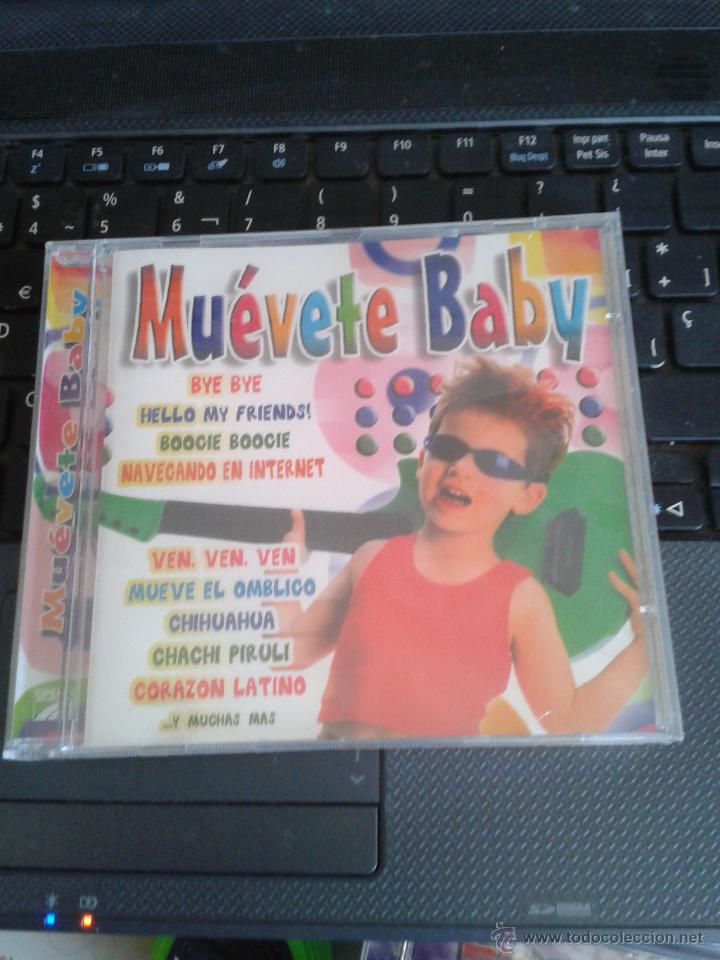 CDs de M&uacute;sica: cd nuevo precintado Mu&eacute;vete baby Carmen y los peques 14 temas 2003