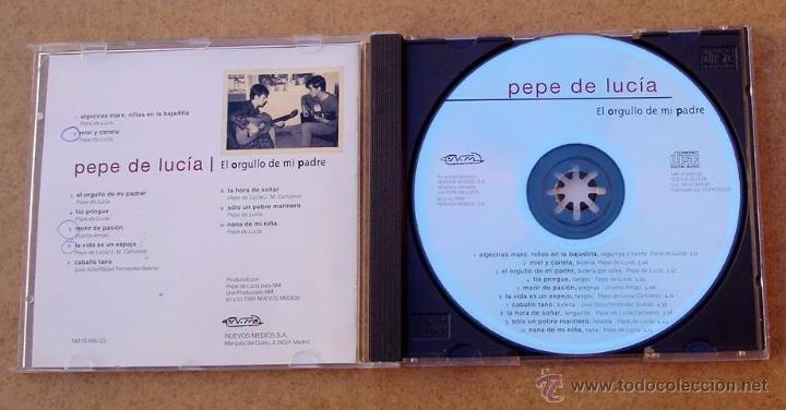 CDs de m&uacute;sica: PEPE DE LUCIA - EL ORGULLO DE MI PADRE (CD) - Foto 2