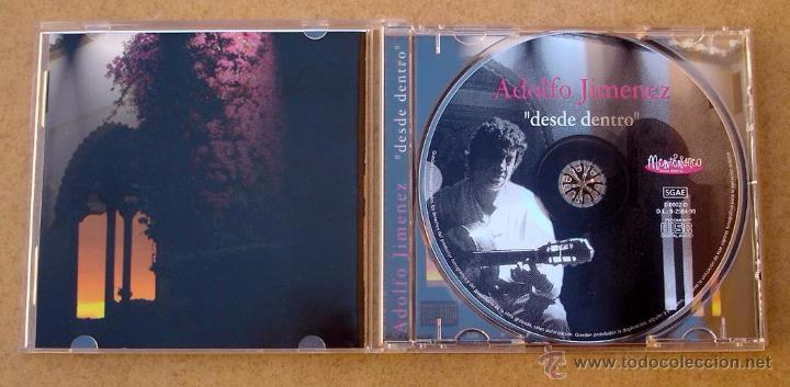 CDs de m&uacute;sica: ADOLFO JIMENEZ - DESDE DENTRO (CD) - Foto 2