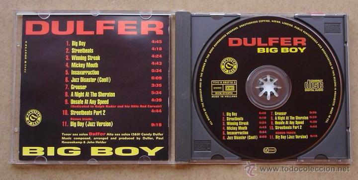 CDs de m&uacute;sica: DULFER - BIG BOY (CD) - Foto 2
