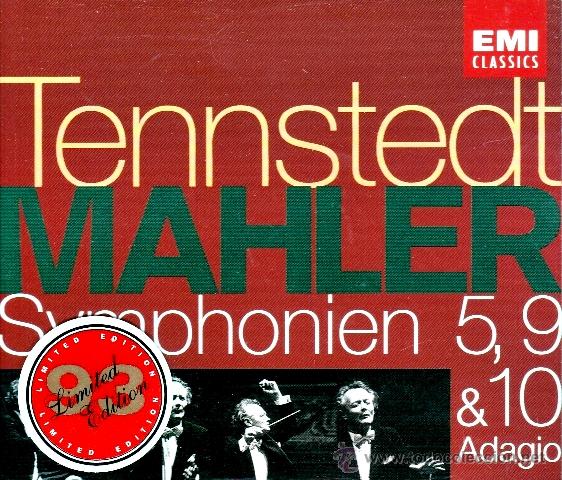 Music CDs: CLASICA.MAHLER - SINFONIAS 5, 9 y 10 - (DESPRECINTADO) 3 compact disc.mirar portes antes de comprar