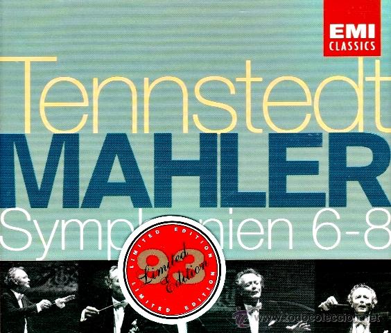 Music CDs: CLASICA.MAHLER - SINFONIAS 6, 7 y 8 - (DESPRECINTADO) 4 compact disc.mirar portes antes de comprar