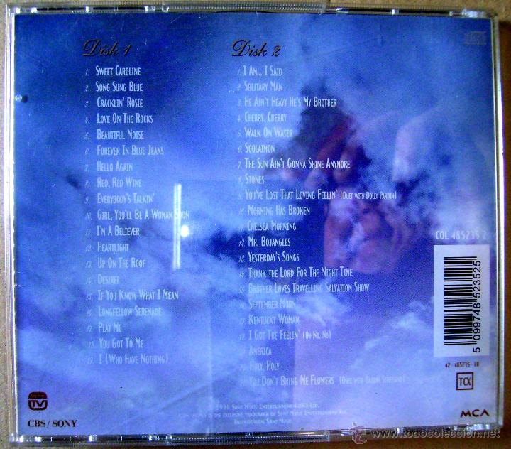 CDs de m&uacute;sica: NEIL DIAMOND.THE ULTIMATE COLLECTION...DOBLE CD - Foto 2