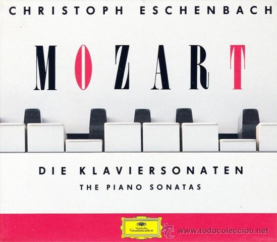 Music CDs: CLASICA.MOZART - SONATAS PARA PIANO (Eschenbach) - (DESPRECINTADO) 5 compact disc.mirar portes antes