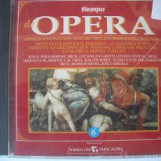 CDs de Música: MAGNIFICO CD DE - TIEMPO DE OPERA - OFFENBACH - PUCCINI - MOZART - BELLINI - BEETHOVEN - WAGNER -