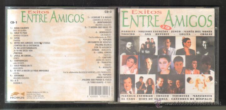 CDs de Musique: EXITOS ENTRE AMIGOS. 2 CD&acute;S.    CD-FLA-647