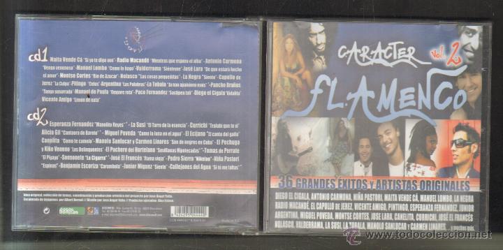CDs de Musique: CAR&Aacute;CTER FLAMENCO. 2CD&acute;S. VOL2.   CD-FLA-653
