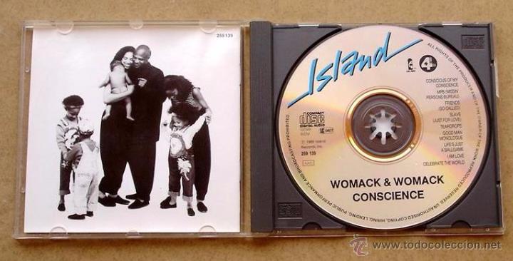 CDs de m&uacute;sica: WOMACK & WOMACK - CONSCIENCE (CD) - Foto 2