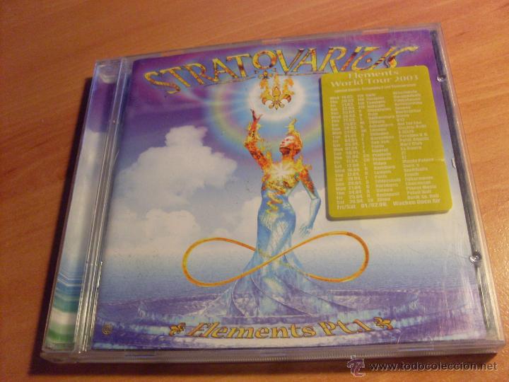 CDs de m&uacute;sica: STRATOVARIUS (ELEMENTS PT.1) CD 9 TRACKS (CDI24) - Foto 1