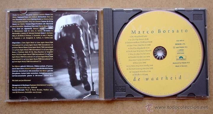 CDs de m&uacute;sica: MARCO BORSATO - DE WAARHEID (CD) - Foto 2