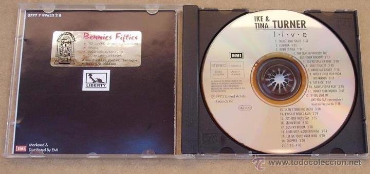 CDs de m&uacute;sica: IKE & TINA TURNER - LIVE (CD) - Foto 2