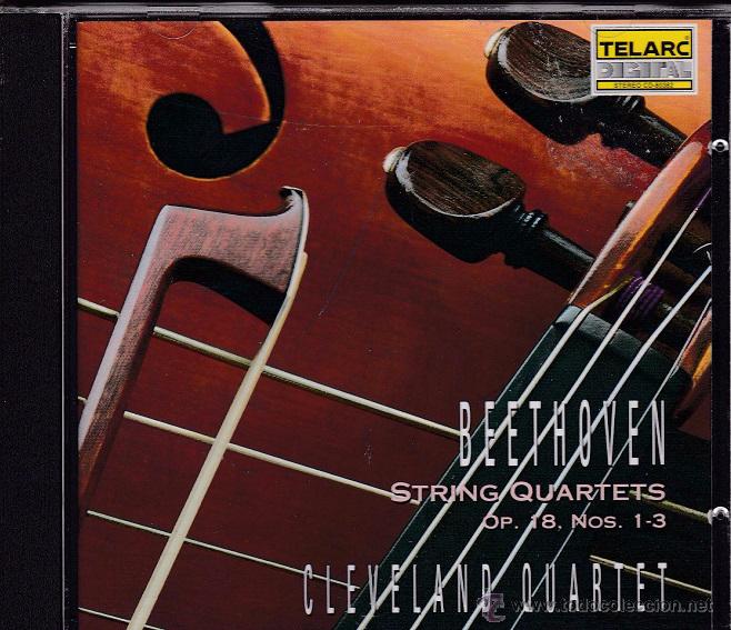 CDs de m&uacute;sica: Beethoven - String Quartets Op. 18 N&ordm; 1-3 - Cleveland Quartet - Foto 1