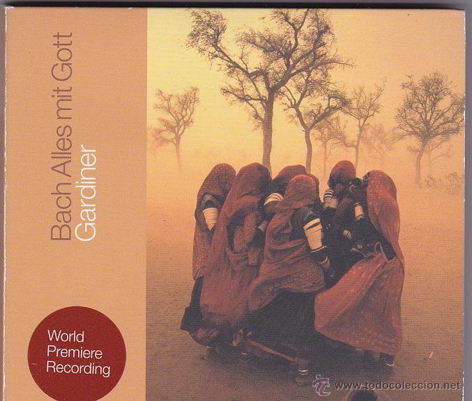 CDs de m&uacute;sica: Bach Alles Mit Gott - Gardiner - Digipack - Foto 1