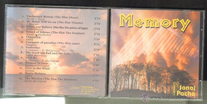 CDs de m&uacute;sica: MEMORY. CD-VARIOS-835 - Foto 1