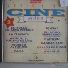 CDs de Música: MAGNIFICO CD DE MUSICA DE CINE DE LOS AÑOS -80- VOL-2-. Lote 49467961