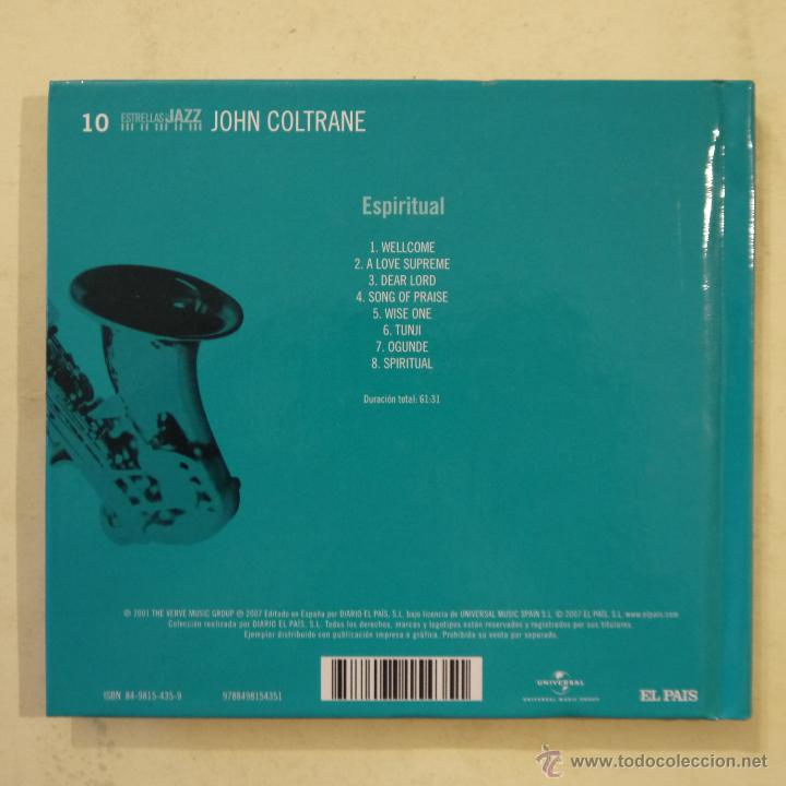 CDs de m&uacute;sica: JOHN COLTRANE - ESPIRITUAL - CD LIBRO - EL PA&Iacute;S - Foto 2