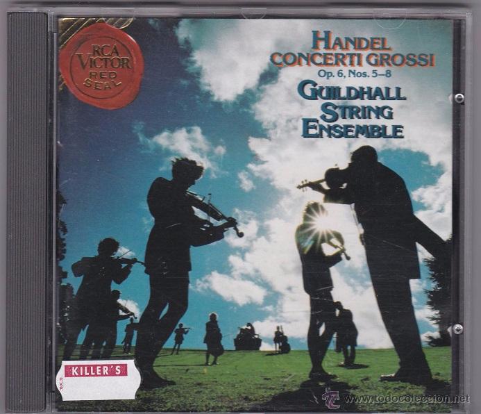 CDs de Musique: Handel - Concerti Grossi Op 6 N&ordm; 5-8 - Guildhall String Ensemble