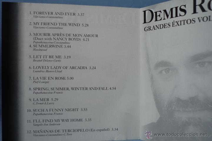 CDs de m&uacute;sica: CD DEMIS ROUSSOS. GASTOS DE ENVIO - Foto 2