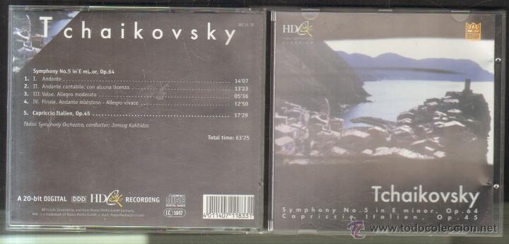 CDs de m&uacute;sica: TCHAIKOVSKY.     CD-CLASICA-1081 - Foto 1