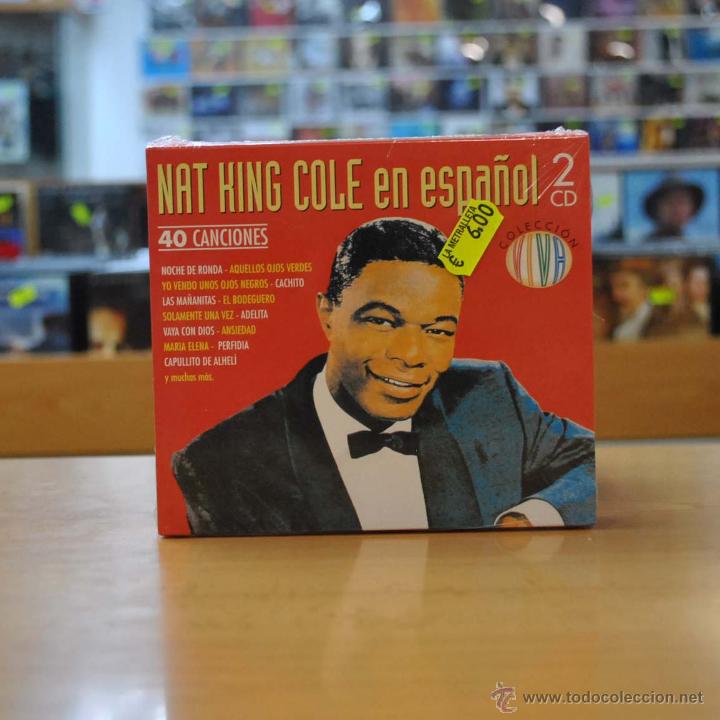 CDs de m&uacute;sica: NAT KING COLE - EN ESPAOL - 2 CD - Foto 1